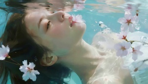 水下女孩
