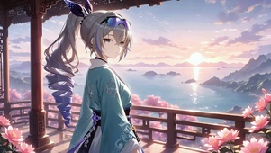 银狼丨高阁眺海丨