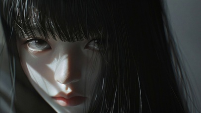 暗黑川上富江眼神