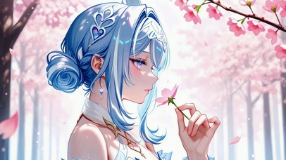 樱花树下-奥黛塔