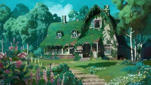 4k唯美治愈宫崎骏动漫小屋