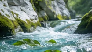 护眼水流带鱼屏