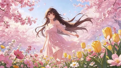 粉少女