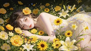 花海美女