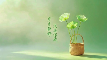 岁月静好，浅喜深藏