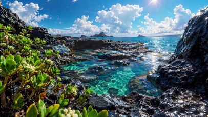 碧海晴空