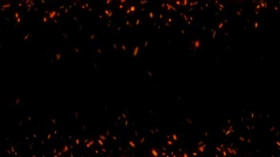 火星粒子倒计时星空夜晚