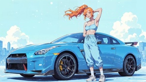 美女与GTR