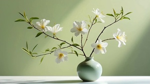 花瓣飞舞