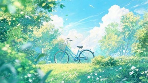 清新夏日