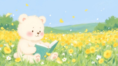 小熊的悠然阅读时光