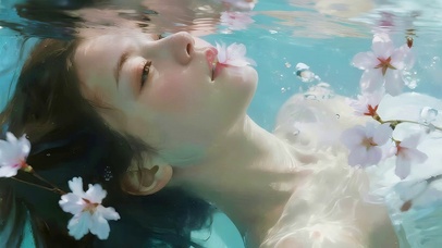 水下女孩