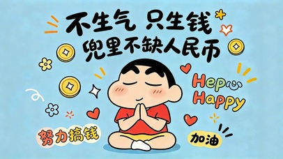 蜡笔小新努力搞钱