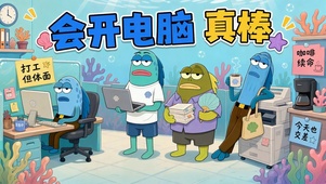 比奇堡路人鱼打工人