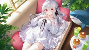 窗边萝莉少女