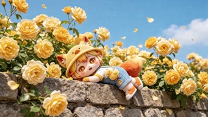 枕花而眠声声影影