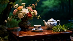 休闲茶座