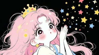 向星星许愿