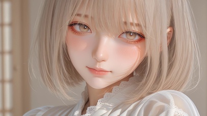 小清新治愈美女