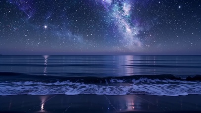 海浪星空