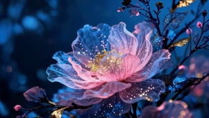 梦幻花朵