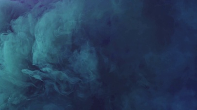 4K 高清 蓝色烟雾