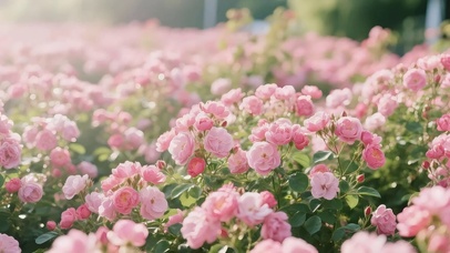 蔷薇花海