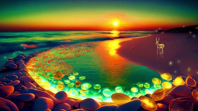 浪漫海滩