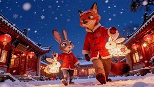 疯狂动物城的冬至
