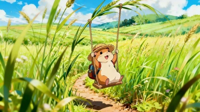 荡秋千的仓鼠