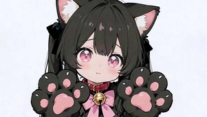 软萌猫爪甜妹