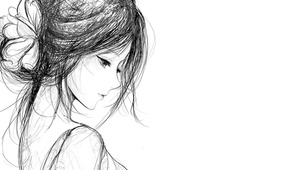 素描女孩