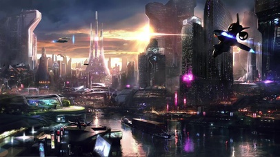 未来的世界 科幻动态壁纸 动态壁纸下载 元气壁纸