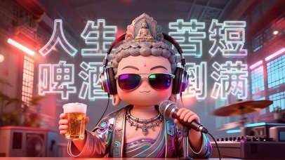 人生苦短 啤酒倒满