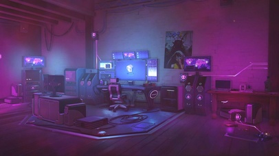 赛博朋克 科技房间