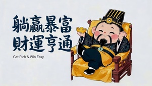 萌趣财神躺赢