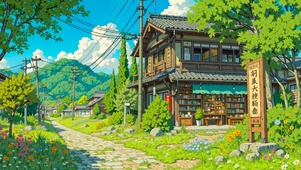 治愈乡村别墅小店