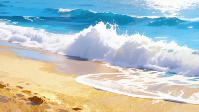 白浪沙滩：阳光海岸的活力海浪