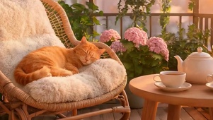 萌宠猫咪带鱼屏