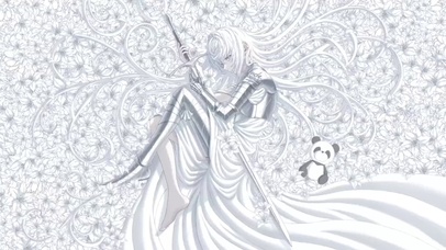 银色女骑士
