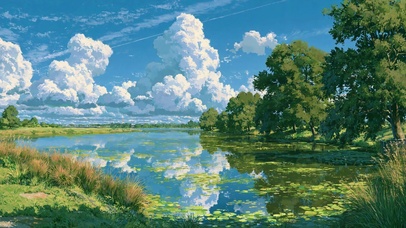 治愈系动漫风景