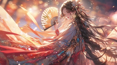 舞娘(动漫动态壁纸) - 动态壁纸下载 - 元气壁纸