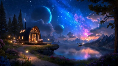 星空夜景