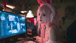 可爱女孩