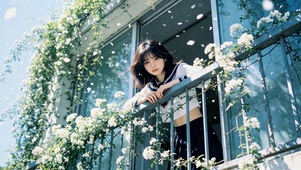 春日花窗少女