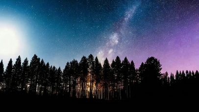 唯美的星空
