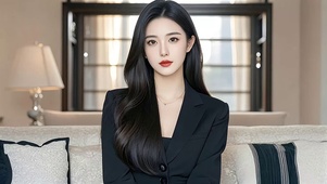 高清制服气质美女4