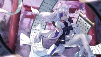 山中神社的少女