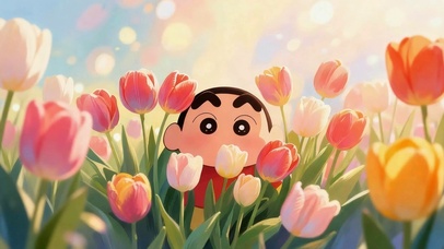 郁金香治愈小新