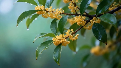 雨落桂花香